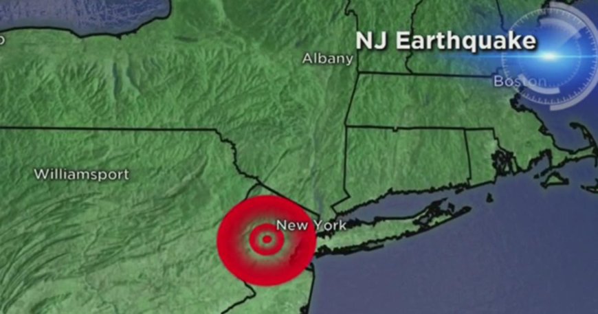 Un cutremur tocmai a zguduit NYC, New Jersey și zonele învecinate