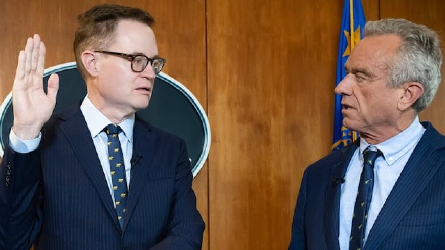 RFK Jr. deputy Jim O'Neill to serve as acting leader of U.S. CDC
