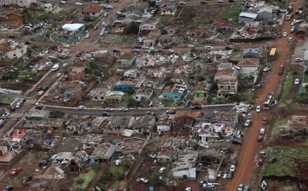 Tornado in Brazil kills 6, injures hundreds