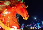 Mulan, mythical beings dazzle at annual Chinese lantern festival