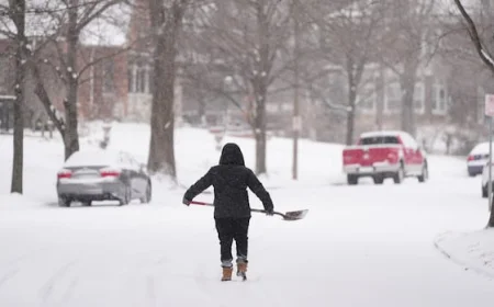 Winter storm snarls traffic, upends air travel across the U.S.