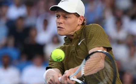 Sinner extends winning streak to 18 at Australian Open, advances to men's quarterfinals