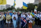 IN PHOTOS | Vigils held globally to mark the 4-year anniversary of Russia's invasion of Ukraine
