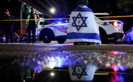 Suspect in fatal shooting of two Israeli Embassy staffers in Washington, D.C. faces new terrorism charges