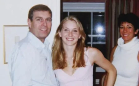Newly released Epstein email appears to confirm photo of Virginia Giuffre, former prince Andrew