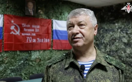 Senior Russian officer in hospital after being shot in Moscow