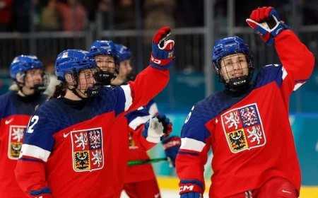 Czechia women's hockey team blanks Finland 2-0 to earn first win at Milano Cortina 2026