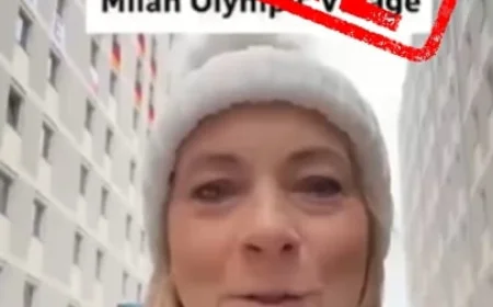 Fact check: Fake CBC video on Ukrainian athletes at Olympics