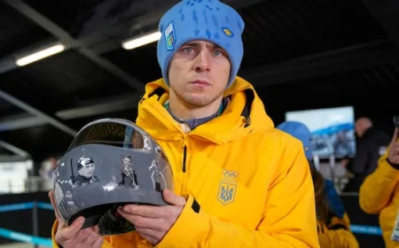 A Ukrainian athlete was banned for his helmet. How does the IOC enforce its rules on political statements?