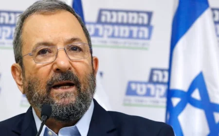 Ex-Israeli PM Ehud Barak apologizes for maintaining Epstein relationship after 2008 conviction