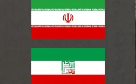 The facts about Iran protest flags
