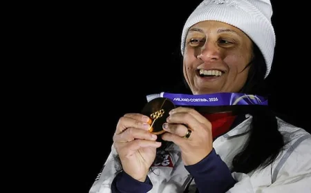 At 41, American Elana Meyers Taylor captures her 1st women's Olympic monobob title