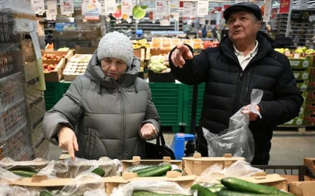 Cucumber costs are skyrocketing in Russia, and so is anger over wartime prices