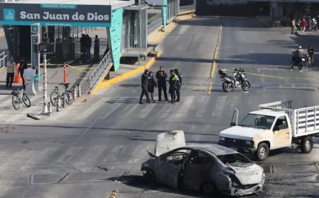 Mexico says top cartel boss killed as violence engulfs Puerto Vallarta and several states