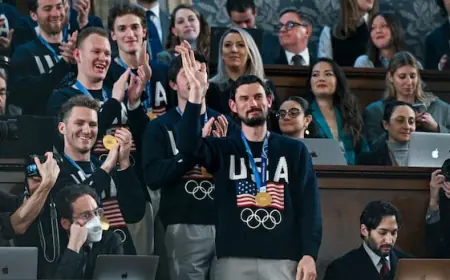 'What was so funny?': Hockey fans call out U.S. men's team for laughing at Trump's remark