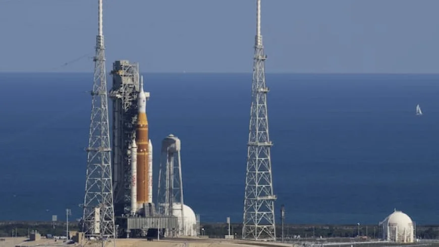NASA's moon rocket experiences fuel leak during critical test ahead of launch