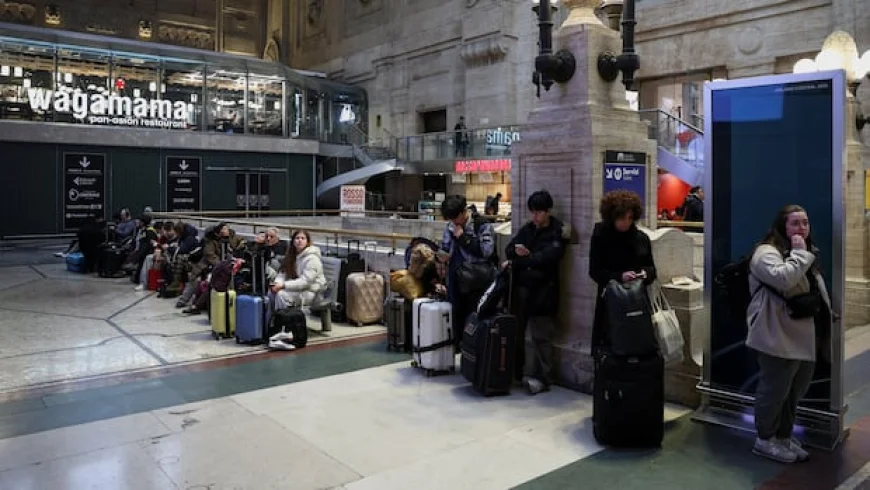Suspected saboteurs hit Italian rail network near Bologna, police say