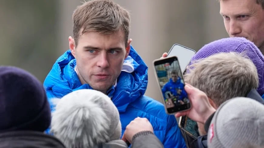 Ukrainian Vladyslav Heraskevych is the most important athlete at the Olympics right now