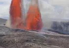 Hawaii's Kilauea volcano sends fiery lava 400 metres into the air