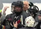 Hockey player who lost family in Rhode Island shooting scores winning goal in OT
