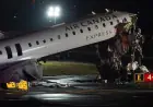 2 pilots killed after Air Canada plane collides with vehicle at New York's LaGuardia Airport