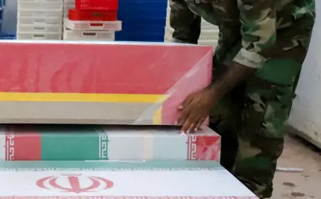 Iran holds funerals for girls, staff killed in air strike on school