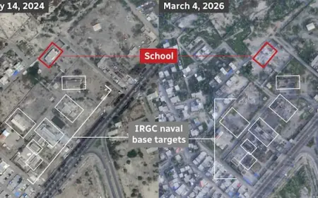 Who bombed a girls' school in Iran? A visual investigation