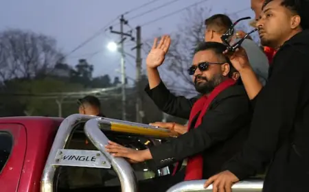 In Nepal, a former rapper wants to be the next prime minister — and young voters are excited