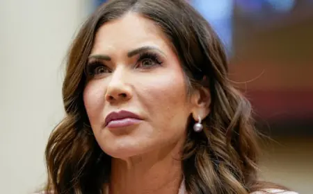 Kristi Noem out at U.S. Department of Homeland Security