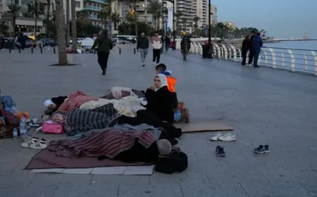 'This is wrong,' Lebanese resident says as hundreds of thousands displaced amid Israeli strikes