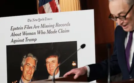 Justice Department releases Epstein files that include uncorroborated Trump allegation, after complaints