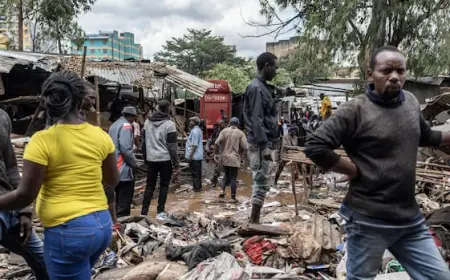 At least 42 people killed in Kenya floods