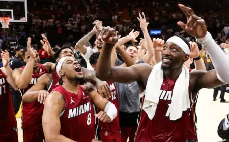 Miami Heat's Bam Adebayo scores 83 points, 2nd only to Wilt Chamberlain's single-game NBA record