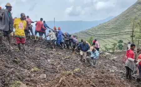 Ethiopia landslides leave at least 50 dead, dozens missing