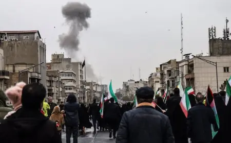 Blast rocks Tehran amid latest wave of U.S. and Israeli airstrikes