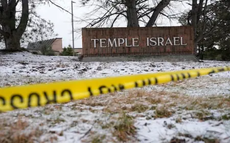 Israel says Michigan synagogue attacker was brother of killed Hezbollah commander