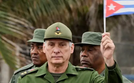 Cuba's president lashes out at Trump's threats to take the island as regional support weakens