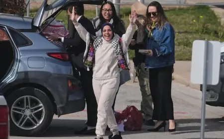 Last detainee from Trump’s 2025 Gaza war protest crackdown freed after a year