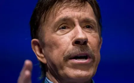 Chuck Norris, Hollywood martial artist and actor, dead at 86