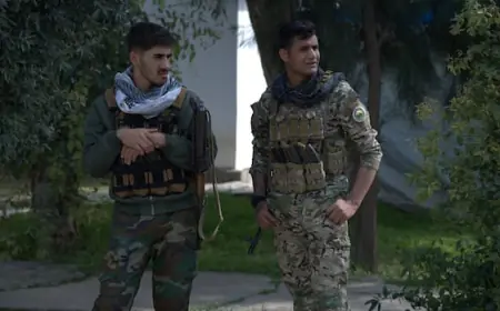 Iranian Kurdish fighters find themselves in the middle of U.S.-Iran war as they wait in Iraq