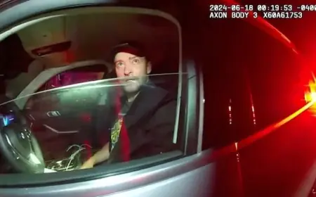 Footage of Justin Timberlake's 2024 impaired driving arrest released