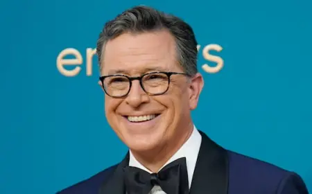Stephen Colbert is writing a Lord of the Rings movie with his son