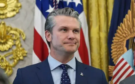 Pete Hegseth and Trump's labour secretary sued over prayer services, religious discrimination