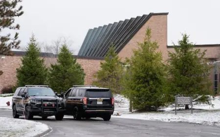 Man who crashed truck into Michigan synagogue inspired by Hezbollah, FBI says