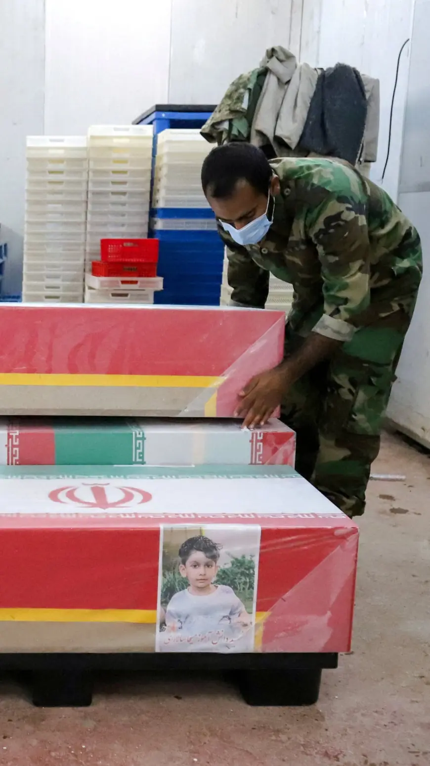 Iran holds funerals for girls, staff killed in air strike on school