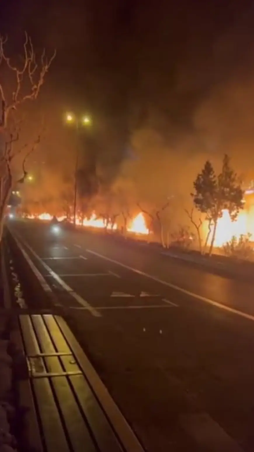 Fact check: Does this video show Tehran or L.A. fires?
