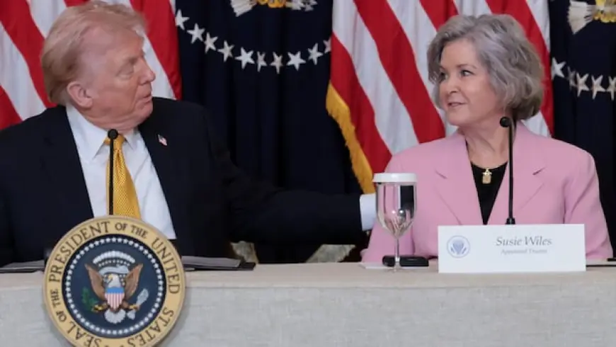 Susie Wiles, Trump's chief of staff, diagnosed with breast cancer but plans to keep working