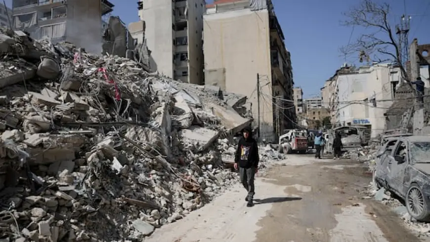 Israeli airstrikes in Beirut intensify, demolishing a 10-storey building and striking bridges