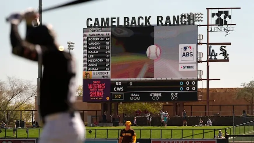 How Major League Baseball players can turn to a robot to challenge balls, strikes this year