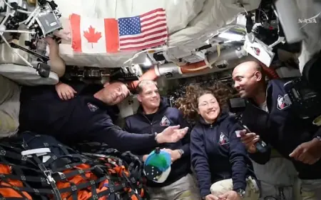 Canadian astronaut Jeremy Hansen conducts second Q&A live from space